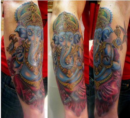 Su Houston - Ganesh Tattoo